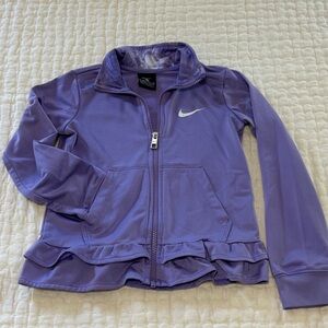 Nike Kids Purple Full-Zip Jacket